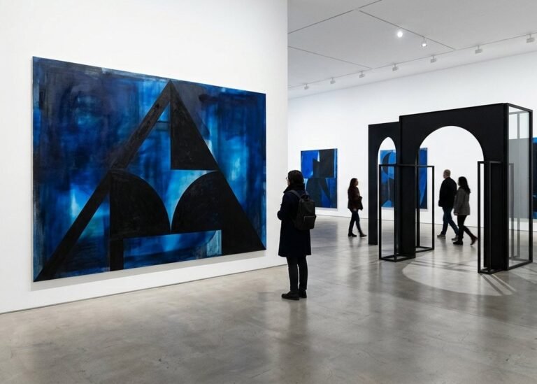 Torkwase Dyson: Seeing in Blue at Pace Gallery