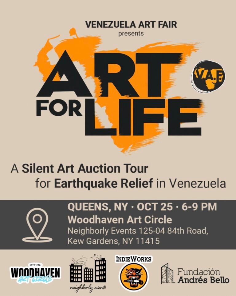 Silent Art Auction to Benefit Venezuela
