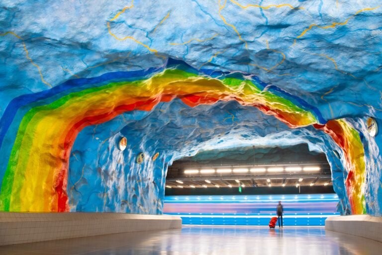 Ugo Rondinone’s waterfall Turns Geological Time and Human Fragility Into Light